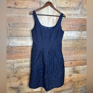 Nine West Navy fit and flare Dress 10